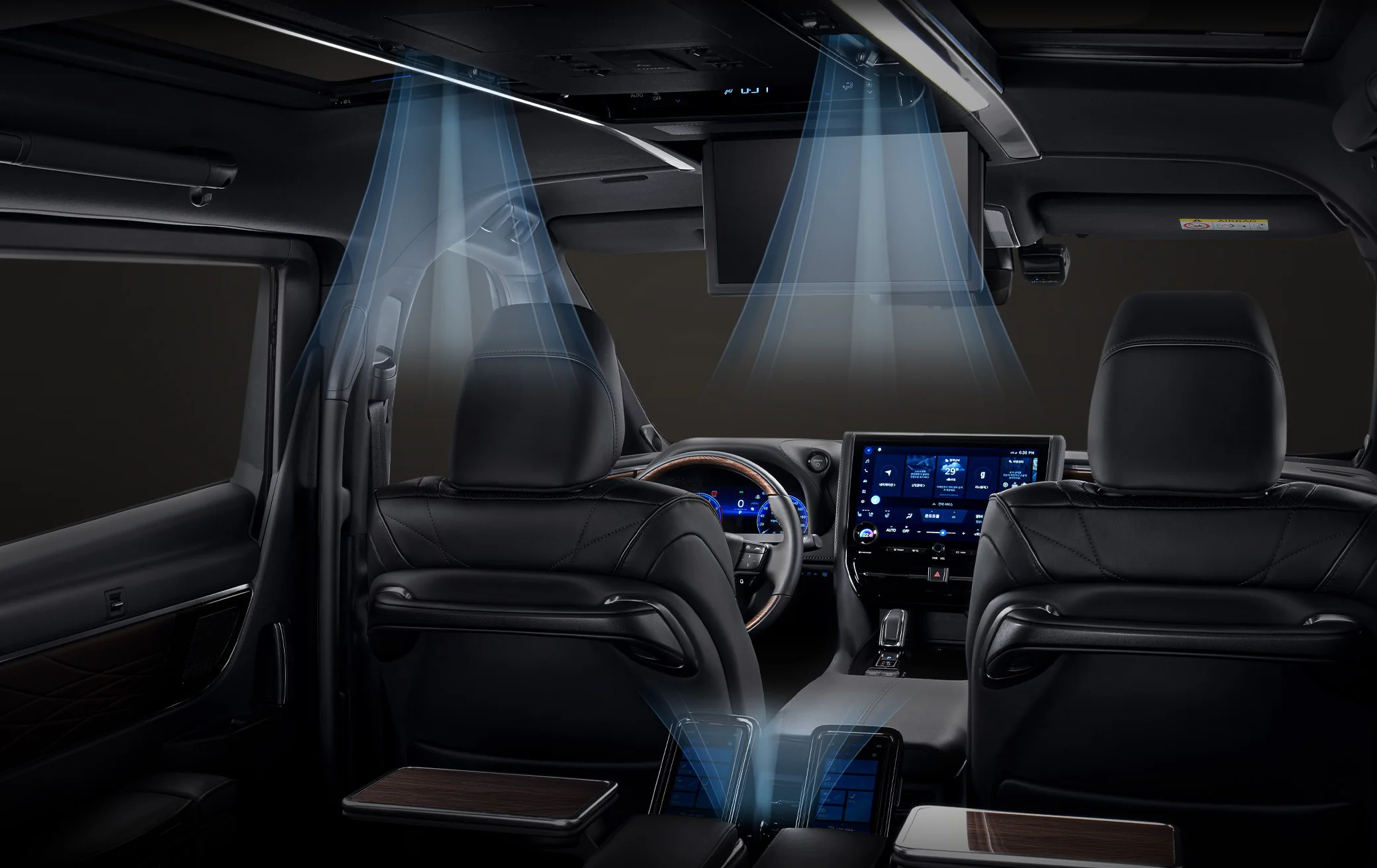 4존 독립식 에어컨 시스템