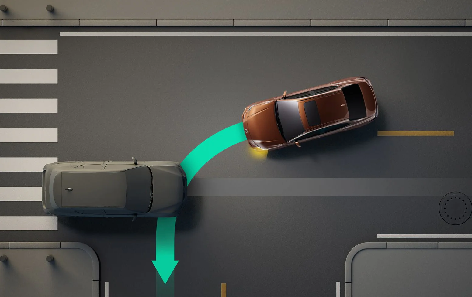 교차로 긴급 제동 보조Auto Emergency Brake, Intersection