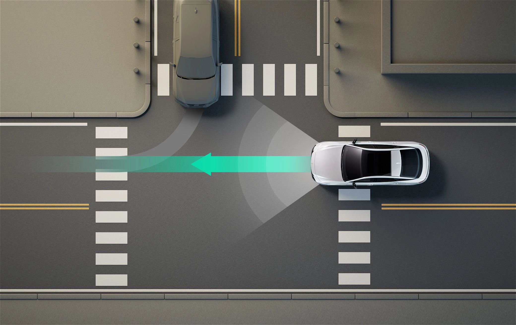 교차로 긴급 제동 보조Intersection Turning Assist