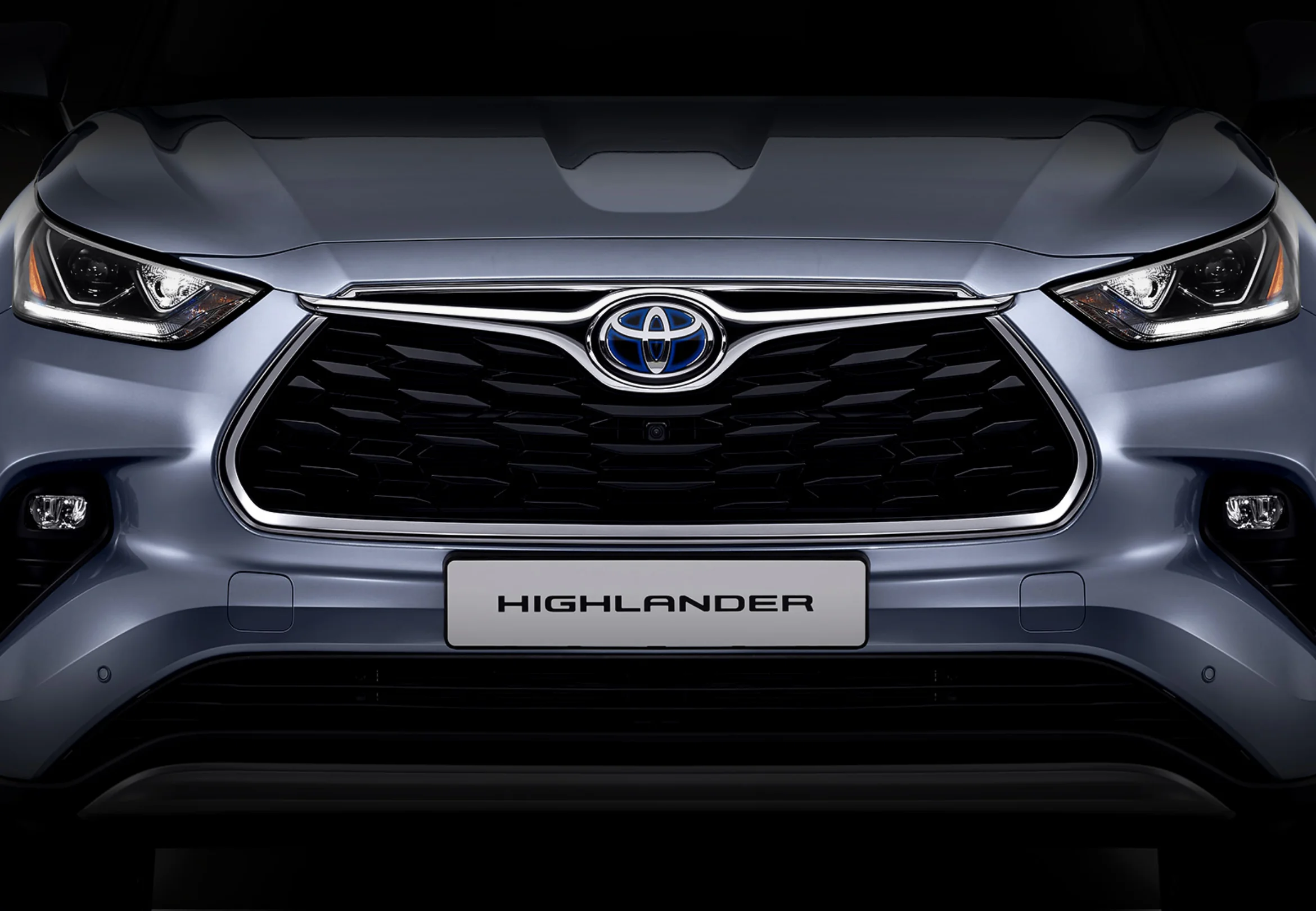 블랙 글로시 메시 그릴 + 스키드 플레이트