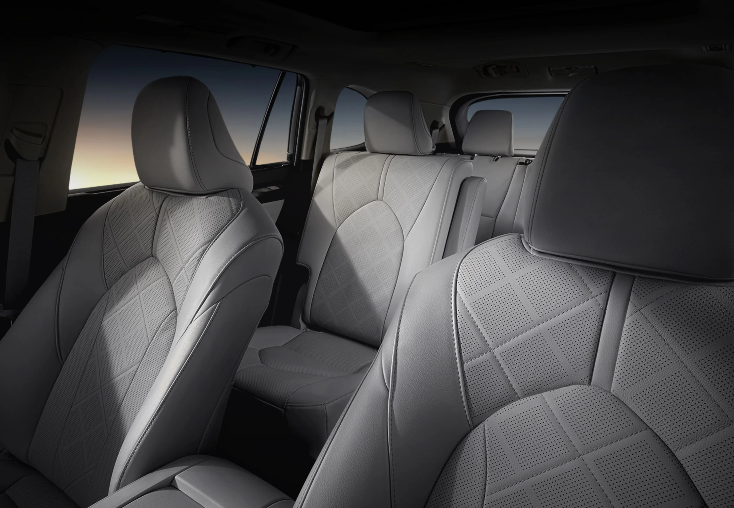 퀼팅 패턴의 천연 가죽 시트