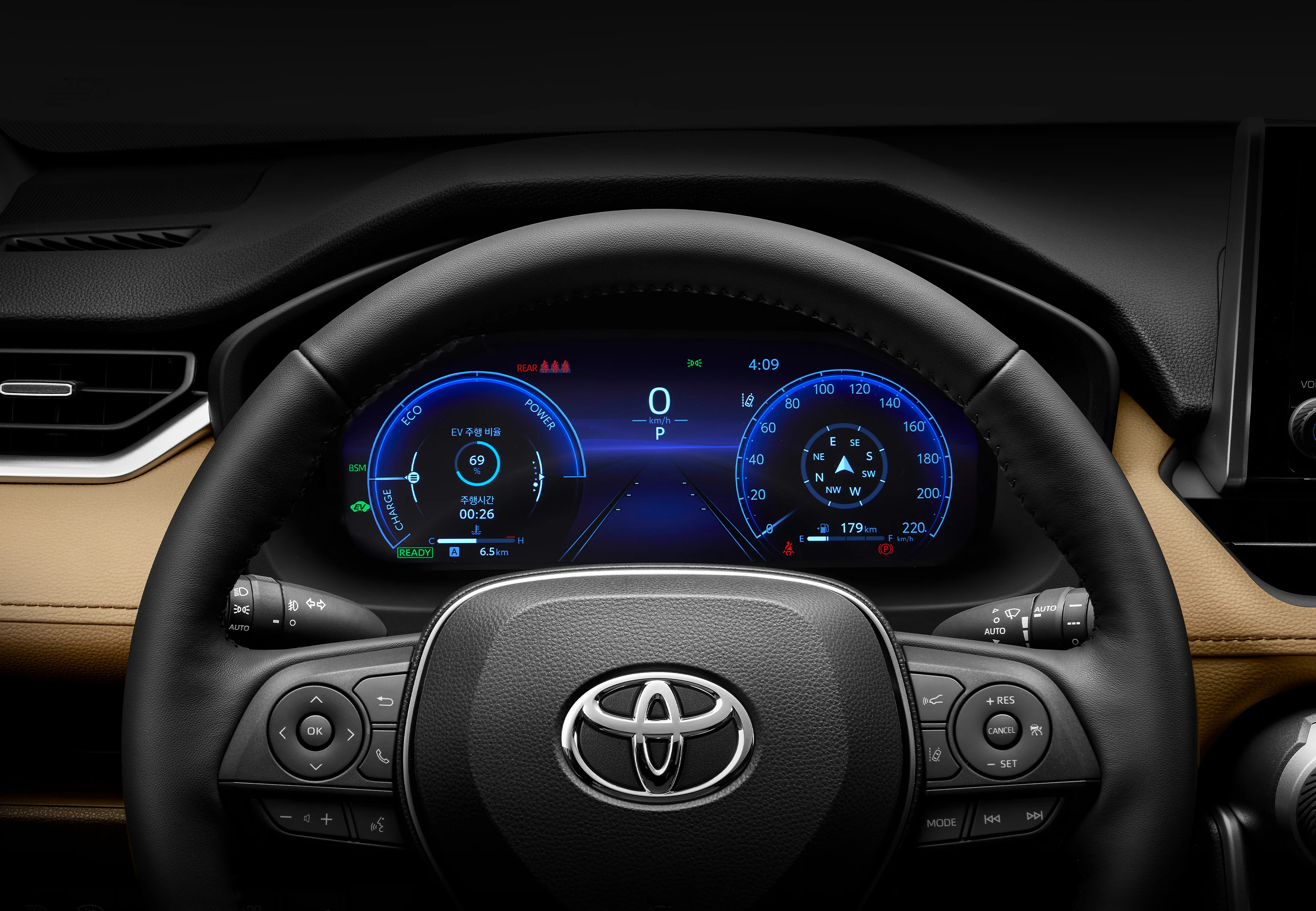 12.3인치 멀티 인포메이션 디스플레이 (MID)