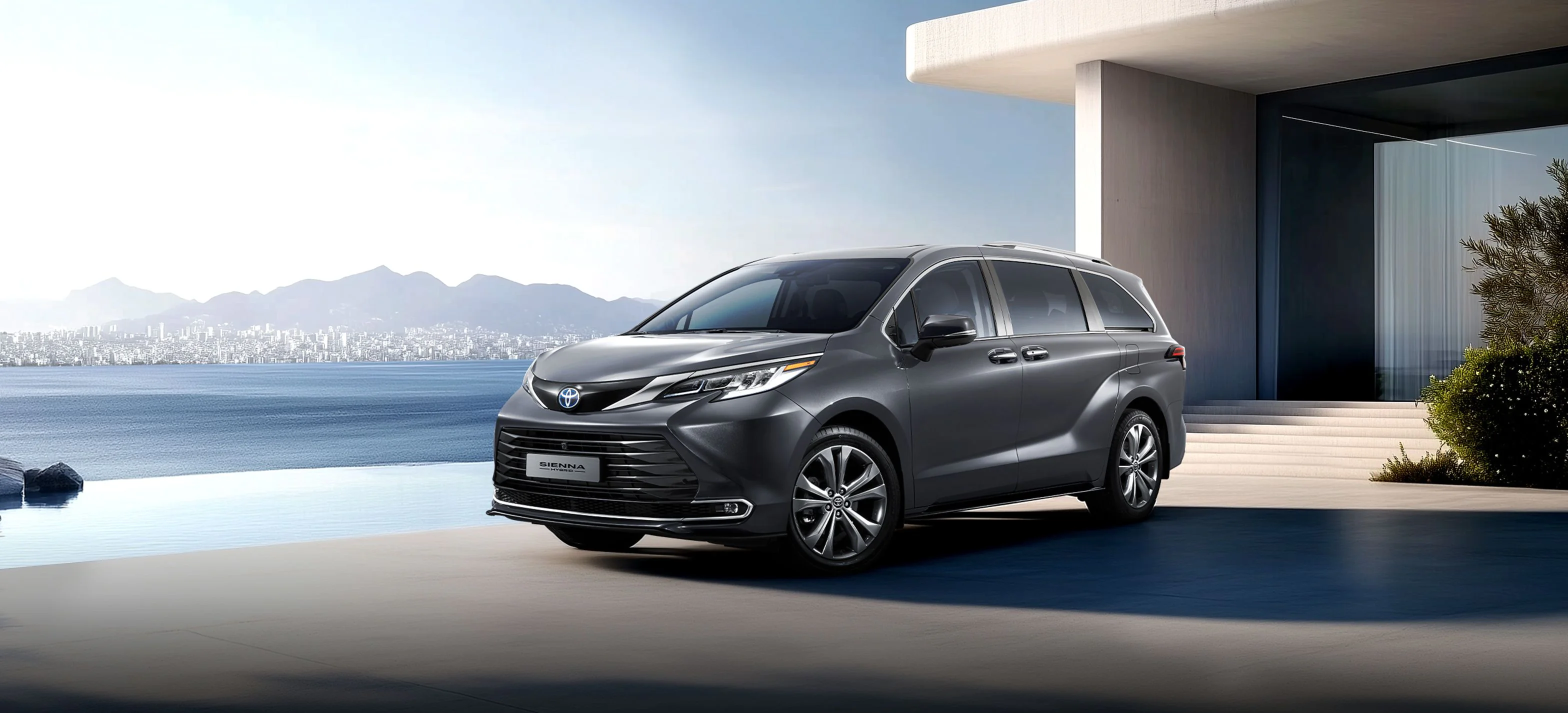 Confident Active Design 전통적인 미니밴에서 탈피한 볼드하고 강인한 전면 디자인, 
입체적이고 스포티한 측면 및 후면부를 통해 Confident Active 디자인을 완성하였습니다.